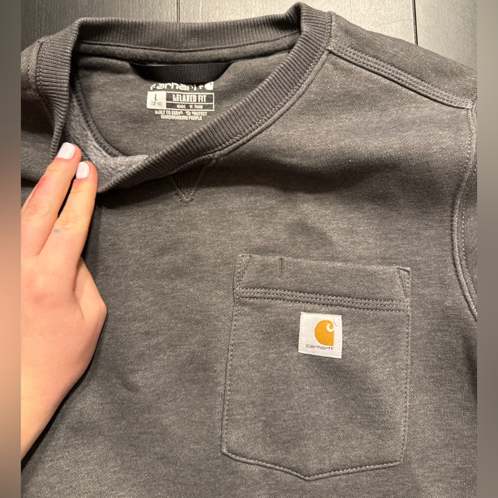 Carhartt Charcoal Crewneck Sweatshirt